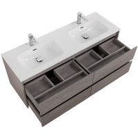 Тумба под раковину BelBagno Kraft 120 подвесная Cemento Grigio арт-KRAFT-1200-4C-SO-2-CG — фото 6, Тумбы под раковину