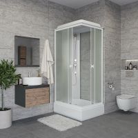 Товар: Душевая кабина Niagara Promo 110x80 без гидромассажа арт-P110/80/26Q/MT - фото 3 Душевая кабина Niagara Promo 110x80 без гидромассажа арт-P110/80/26Q/MT — фото 3, Душевые кабины