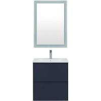 Тумба под раковину Aquanet Арт 60 подвесная Маренго арт-313264 — фото 6, Тумбы под раковину