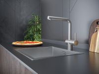 Смеситель для кухни Paulmark Dosse Нержавеющая сталь арт-Do214418-SS — фото 2, Смесители для кухни