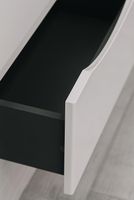 Тумба с раковиной Bond Wave 60 подвесная Белая глянцевая арт-T01600-S05W — фото 7, Тумбы с раковиной