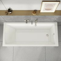 Акриловая ванна Vitra Neon 180x80 без гидромассажа арт-55840001000 — фото 2, Акриловые ванны