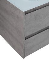 Тумба под раковину BelBagno Kraft 100 подвесная Cemento Grigio арт-KRAFT-1000-2C-SO-CG — фото 13, Тумбы под раковину