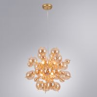 Товар: Люстра Artelamp Molecule Янтарная Золото арт-A8313SP-6GO - фото 2 Люстра Artelamp Molecule Янтарная Золото арт-A8313SP-6GO — фото 2, Люстры