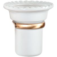 Стакан для зубных щеток TW Белая арт-TWRIVA35 — фото 1, Стаканы для зубных щеток