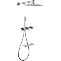Товар: Душевая система Abber Rund с термостатом Хром арт-AF8750 - фото 1 Душевая система Abber Rund с термостатом Хром арт-AF8750 — фото 1, Встраиваемые душевые комплекты
