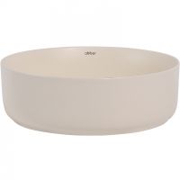 Раковина-чаша Abber Bequem 36 Светло-бежевая матовая арт-AC2108MBE — фото 2, Раковины накладные