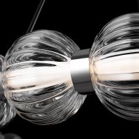 Подвесной светильник Maytoni Modern Amulet Прозрачный Хром арт-MOD555PL-L30CH4K — фото 6, Подвесные светильники