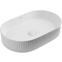Товар: Раковина-чаша Abber Bequem 58 Белая матовая арт-AC2116MW - фото 1 Раковина-чаша Abber Bequem 58 Белая матовая арт-AC2116MW — фото 1, Раковины накладные