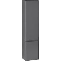 Шкаф пенал Raval Morelle 33 подвесной Антрацит арт-Mrl.04.143/P/A/RL — фото 1, Пеналы для ванной комнаты