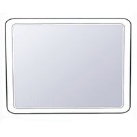 Зеркало Style Line Атлантика 90 с подсветкой с часами арт-СС-00002213 — фото 1, Зеркала в ванную комнату