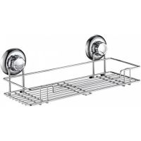 Полка корзина Frap F39 Хром арт-F3907 — фото 1, Полки для ванной и душа