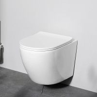 Комплект унитаза с инсталляцией AM.PM Like с сиденьем Микролифт и Черной матовой клавишей смыва арт-IS49038.801900 — фото 8, Комплекты унитаз + инсталляция