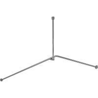 Карниз для ванны WasserKRAFT Dinkel180x90 Хром арт-SC-469018 — фото 2, Карнизы для ванной