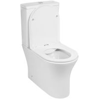 Унитаз компакт WeltWasser Telbach 001 GL-WT Белый глянец с бачком и сиденьем Микролифт арт-10000003776 — фото 3, Напольные унитазы