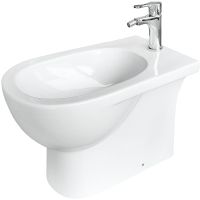 Биде Sanita Luxe Art Белое арт-BD.FS/Art/C/WHT.G/S1 — фото 1, Биде напольные