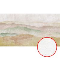 Фреска Ortograf Горы 33615 Фактура бархат FX Флизелин (5,5*3) Бежевый/Зеленый, Горы/Абстракция арт-33615 (бархат FX) — фото 1, Фрески