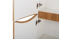 Шкаф пенал BelBagno Fly-Marino 40 L подвесной Rovere Nature арт-FLY-MARINO-1500-2A-SC-RN-P-L — фото 5, Пеналы для ванной комнаты