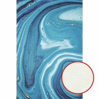 Фреска Ortograf Misto 34032 Фактура флок FLK Флизелин (2*3) Голубой, Абстракция арт-34032 (флок FLK) — фото 1, Фрески