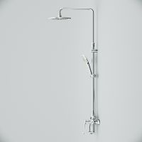 Душевая система AM.PM Like Хром арт-F0780964 — фото 10, Душевые стойки