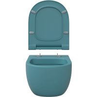 Товар: Унитаз Berges Ego XL подвесной Темно-синий матовый с сиденьем Микролифт арт-082140 - фото 6 Унитаз Berges Ego XL подвесной Темно-синий матовый с сиденьем Микролифт арт-082140 — фото 6, Подвесные унитазы