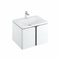 Раковина Ravak Balance 80 Белая арт-XJX01280000 — фото 2, Раковины встраиваемые сверху