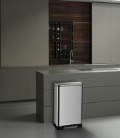 Ведро для мусора WeltWasser WW ME Lassy MT 12L Хром матовый арт-10000006128 — фото 5, Мусорные ведра