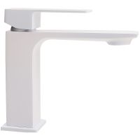 Комплект смесителей Orange Lutz Белый арт-M04-311w — фото 8, Готовые комплекты для ванной комнаты