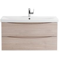 Тумба под раковину BelBagno Marino-Cer 100 подвесная Rovere Grigio арт-MARINO-CER-1000-2C-SO-RG-P — фото 1, Тумбы под раковину