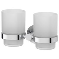 Стакан для зубных щеток Artwelle Harmonie двойной Хром арт-HAR 013 — фото 1, Стаканы для зубных щеток