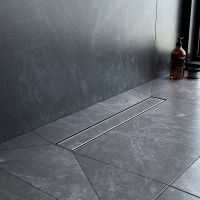 Душевой лоток AM.PM MasterFlow 50 с решеткой Хром матовый / под плитку Tile арт-W01SC-U11-050-04SB — фото 12, Душевые лотки