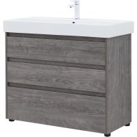 Товар: Тумба под раковину Aquanet Nova Lite 100 Дуб рошелье арт-302479 - фото 2 Тумба под раковину Aquanet Nova Lite 100 Дуб рошелье арт-302479 — фото 2, Тумбы под раковину