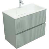 Тумба под раковину Aquanet Джейн 80 подвесная Мисти грин арт-313318 — фото 9, Тумбы под раковину