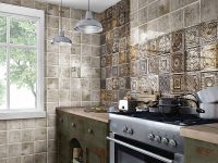 Керамическая плитка Mainzu Tin-Tile Rusty Mix настенная 20х20 см арт-78797323 — фото 2, Керамическая плитка