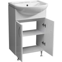 Товар: Тумба под раковину Stella Polar Концепт 50 Белая арт-SP-00000039 - фото 2 Тумба под раковину Stella Polar Концепт 50 Белая арт-SP-00000039 — фото 2, Тумбы под раковину