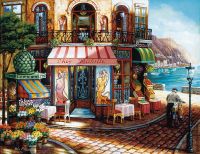 Фреска Ortograf Городской пейзаж живопись 22102 Фактура бархат FX Флизелин (3,5*2,7) Разноцветный, Город/Живопись арт-22102 (бархат FX) — фото 2, Фрески