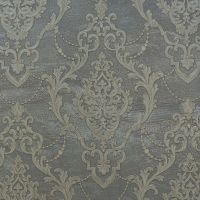 Обои Bernardo Bartalucci Brigida Флизелин (1,06*10,05) Серый, Дамаск арт-84272-3 — фото 1, Обои для стен