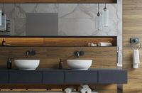 Товар: Керамогранит Kerranova Alleya Brown K-2102/SR 20х120 см арт-K-2102/SR/200x1200x10 - фото 2 Керамогранит Kerranova Alleya Brown K-2102/SR 20х120 см арт-K-2102/SR/200x1200x10 — фото 2, Керамогранит