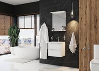 Тумба под раковину Onika Айленд 50.13 подвесная Белая арт-105021 — фото 5, Тумбы под раковину