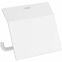 Держатель туалетной бумаги Hansgrohe AddStoris с крышкой Белый матовый арт-41753700 — фото 1, Держатели туалетной бумаги