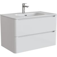 Тумба под раковину Iddis Edifice 80 подвесная Белая арт-EDI80W0i95 — фото 1, Тумбы под раковину