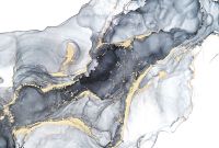 Фреска Ortograf Fluid art 34251 Фактура бархат FX Флизелин (4*2,7) Синий/Золото, Абстракция арт-34251 (бархат FX) — фото 2, Фрески