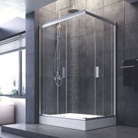 Товар: Душевой уголок AM.PM Gem 120x90 профиль Хром матовый стекло прозрачное арт-W90G-404-120290-MT - фото 3 Душевой уголок AM.PM Gem 120x90 профиль Хром матовый стекло прозрачное арт-W90G-404-120290-MT — фото 3, Прямоугольные душевые уголки