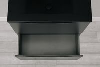 Тумба с раковиной Bond Wave 80 подвесная Графит матовый арт-T01807-S05B — фото 11, Тумбы с раковиной