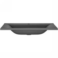 Раковина Vincea 90 Серая матовая арт-VCB-3M900G — фото 2, Раковины встраиваемые сверху