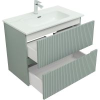 Тумба под раковину Aquanet Джейн 80 подвесная Мисти грин арт-313318 — фото 3, Тумбы под раковину
