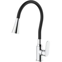 Смеситель для кухни Splenka Хром Черный арт-S41.43 — фото 1, Смесители для кухни