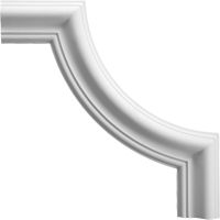 Угловой элемент Европласт 210x16x210 мм арт-1.52.301 — фото 1, Молдинги