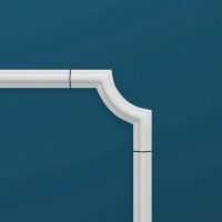 Угловой элемент молдинга Перфект 12x115x115 мм арт-P35-1 — фото 1, Молдинги