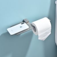 Держатель туалетной бумаги Raglo с полкой Графит арт-R301.03.09 — фото 8, Держатели туалетной бумаги